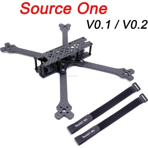 Source ONE V0.1 / V0.2 7inch 300mm with 4mm Arm carbon Fiber frame Quadcopter for FPV Racing Drone