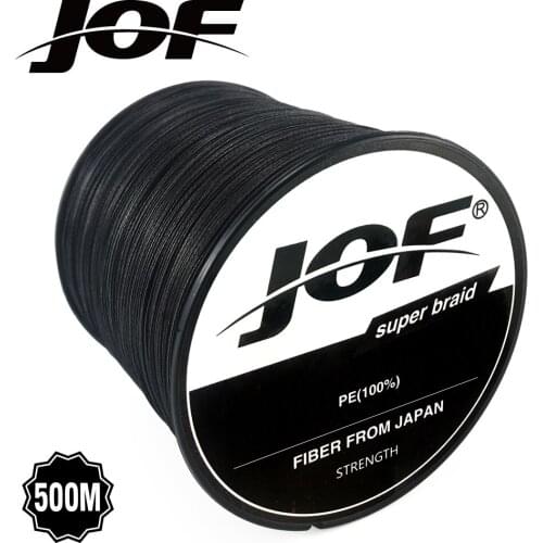 JOF Summer Wholesale 500 Meters X8 Braided Fishing Line 6 Colors Super PE Line Pesca