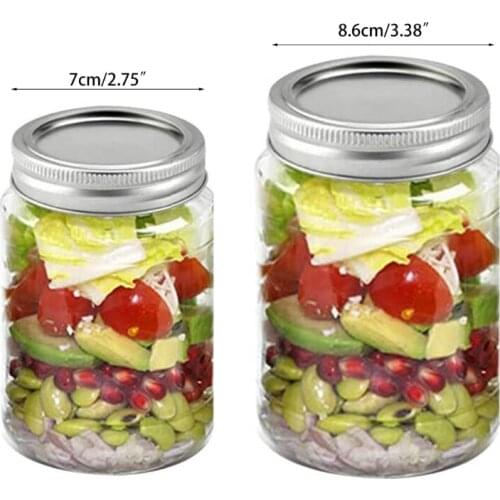 50LB 24pcs Canning Jar Lids with Silicone Seals Rings Split-Type Leakproof Jars Cover