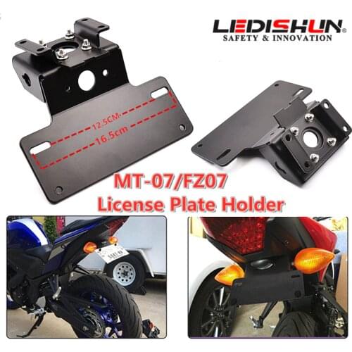 LEDISHUN Motorcycle License Plate Mounts