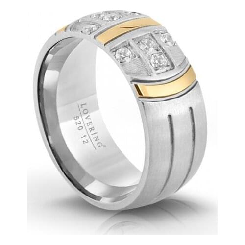 Lvr520 Steel Wedding Ring
