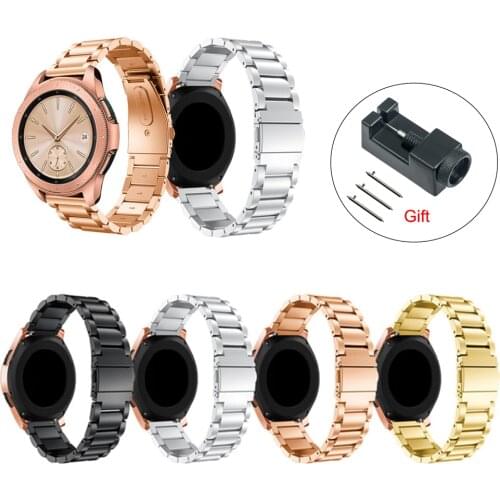 Metal Strap For Samsung Galaxy watch active 3 Watch Band Bracelet for Galaxy watch active3 Replacement Watchband 20mm w tools