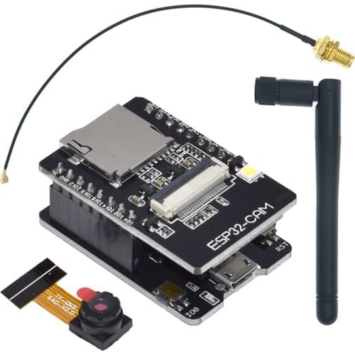 Micro USB CH340G ESP32-CAM-MB/ESP32-CAM OV2640 Camera Module with Antenna WIFI Bluetooth Board For IOT/Smart Home Device System