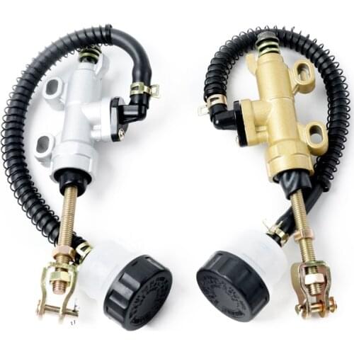 Motorcycle Rear Brake Pump Foot Hydraulic Refit Rear Brake Master Cylinder Pump For Suzuki Kawasaki Honda Yamaha