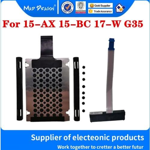 New DD0G35HD001 DD0G35HD011 DD0G35HD021 For HP 15-AX 15-BC 17-W G35 Laptop Hard Drive Adapter wire HDD Connector Cable Bracket