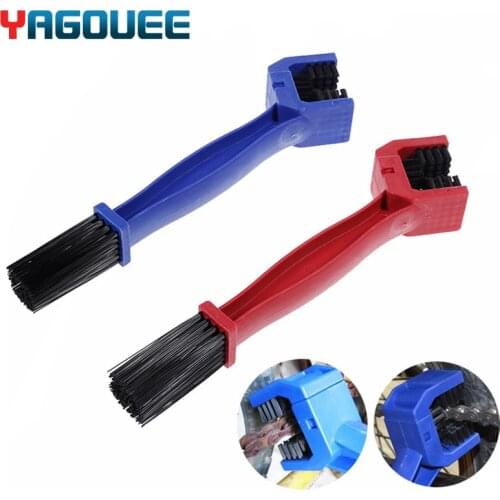 Motorcycle Chain Cleaner Plastic Bike Bicycle Moto Brush Cycling Clean Chain Cleaner Outdoor Scrubber Tool for Road MTB