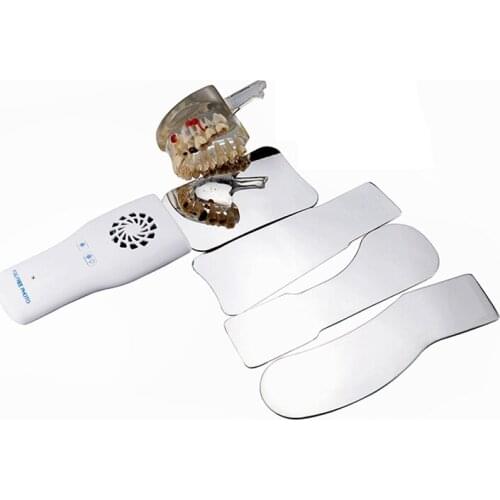 Fog Free LED Orthodontic Photo Mirror Dental Photo Oral Reflector Electric USB Chager