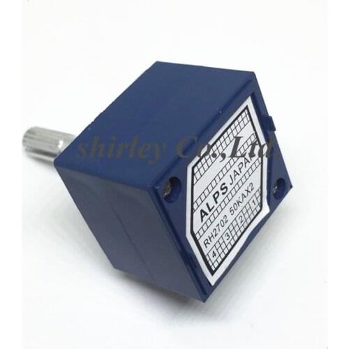 Resistor stepping double volume potentiometer switch RH2702-50KA index 100KA
