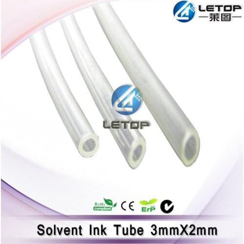 Mutoh fj800 8100 solvent resistant tube/flex tube/solvent ink tube 3x2mm inkjet printer(length:50M)