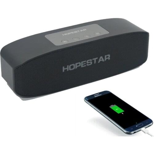 8W Deep Bass Loud Sound Power Bank Subwoofer Wireless Bluetooth Speaker Outdoor With Enhanced Bass Sound For PC Phone Column