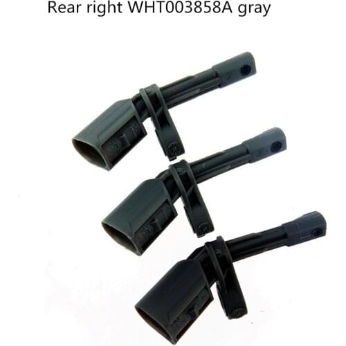 3Pcs ABS Wheel Speed Sensor Rear right Gray WHT003858A for A3 S3 Q2 Q3 CC Tiguan Golf Yeti Ateca Leon WHT 003 858B 1K0 927 808 A