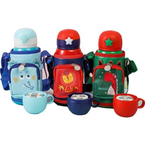 316stainless Thermos Thermal Mug Water for bottles Cartoon animation kids school Childrens anime Water cute Mug bottle drinking