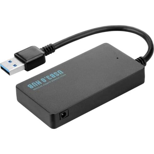 4-Port USB3.0 HUB High Speed Adapter Cable for Multi-device Computer Laptop Indicator Light USB Hub for Windows XP / Vista