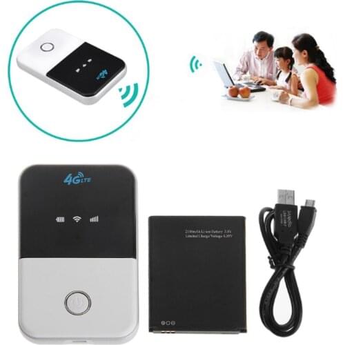 4G Wifi Router Mini Router Network Adapter Wireless Pocket Wi fi Mobile Hotspot Car Wi-fi Router With Sim Card Slot For Win XP V