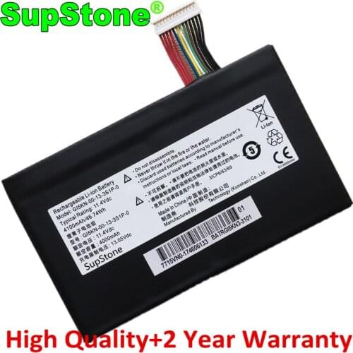 SupStone GI5KN-00-13-3S1P-0 GI5CN GE5S02 Laptop Battery For Mechrevo X1 X2,For Hasee Z7M-KP7GC KP7GT Z7M-KP7S KP5GC T50ti GI5L00