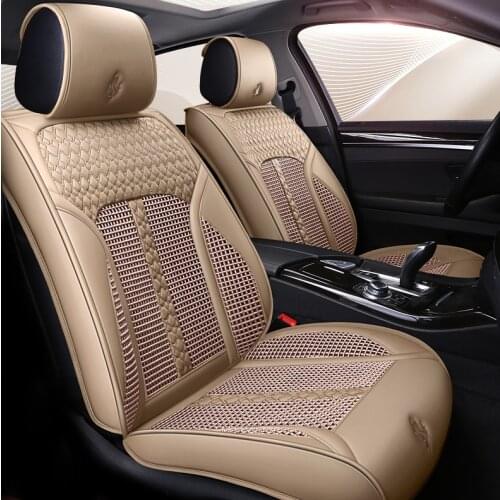 Universal car seat cover for lada Vesta Grant tesla model 3 dacia duster fiat grande punto car accessories car styling gray