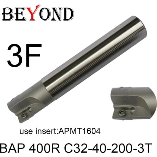 BEYOND Discount BAP 400R C32-40-200-3T BAP400R BAP400 Face Mill Shoulder Cutter For Milling Boring Bar factory Outlet Lathe Tool