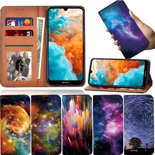 Flip Phone Case for Huawei Nova 5T/ Y5 2019/Y6 2019/Y6S/Y6 Pro 2019/Y9 Prime 2019 Ultra Anti-Drop Leather Mobile Phone Case