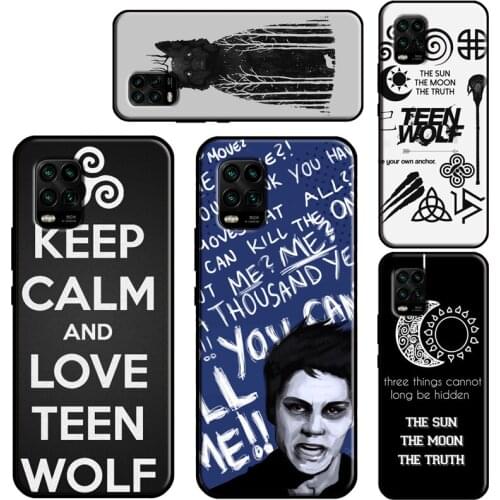 TEEN WOLF DEREK SCOTT DYLAN QUOTES TV Case For POCO X3 Pro M3 F2 F3 Back Cover For Xiaomi Mi 11 Ultra Note 10 Lite Mi 9T 10T Pro