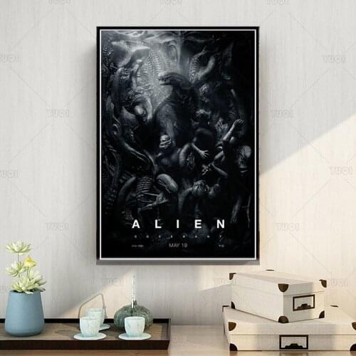 ALIEN COVENANT Horror Movie Film Classic Oil Painting Poster Prints Canvas Art Wall Pictures For Living Room