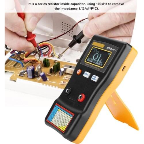 M-100 Capacitor Tester Capacitance Meter Auto Ranging In Circuit Ter Capacitor Rstance MESR-100 Meter