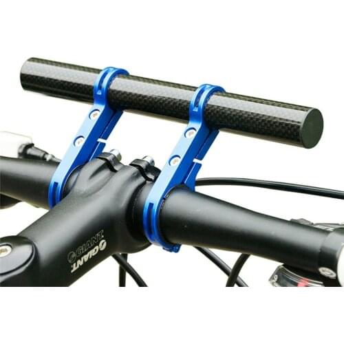 Bicycle Handlebar Extended Bracket Bike Headlight Mount Bar Computer Holder Handle Lantern Lamp Support Rack Alloy Fiber Stand