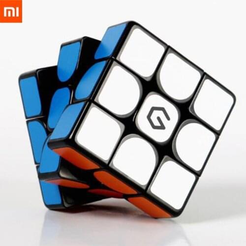 Xiaomi Mijia Giiker M3 Magnetic Cube 3x3x3 Vivid Color Square Magic Cube Puzzle Science Education Work with Giiker App Kids Gift