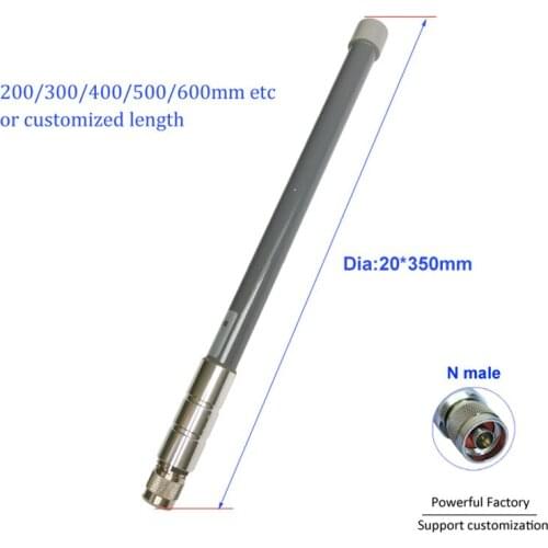 High gain Outdoor external antenna omni 6dbi Fiberglass GPS Antenna with N male 1pcs