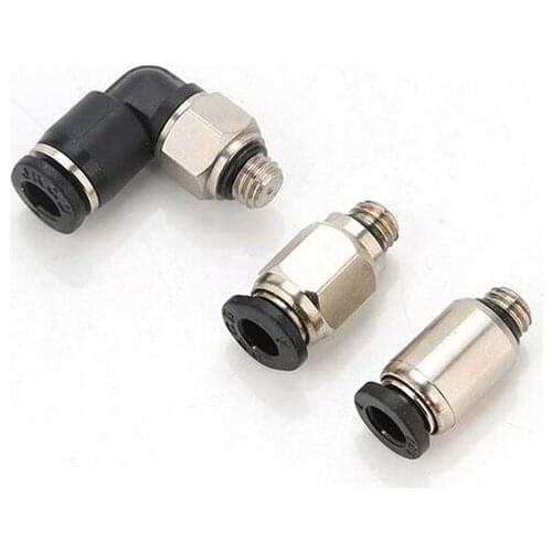 POC4-M5 Pipe Connector Pneumatic fittings Pneumatic Micro Quick Connector