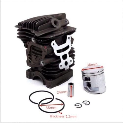 38mm Cylinder Piston Assembly Fit MS181 MS181C MS 181 Chainsaw Spare Parts 1139 020 1202