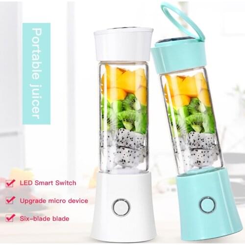 Portable Electric Juicer Blender USB Mini Fruit Mixers Juicers Fruit Extractors Food Milkshake Multifunction Juice Maker Machine