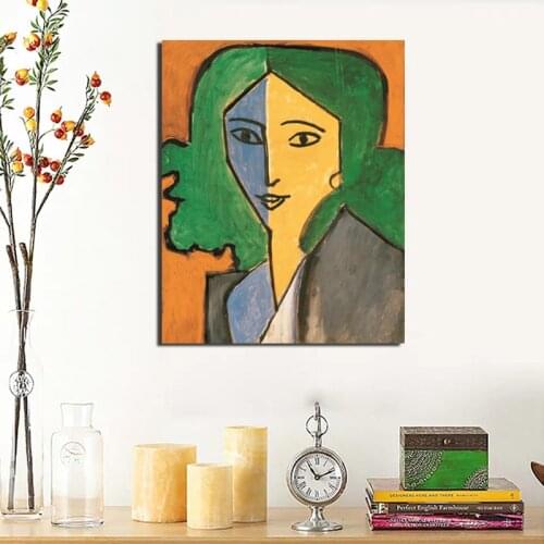 Portrait Of Lady Matisse Wall Art Canvas Painting Posters Prints Modern Painting Wall Picture For Living Room Home Decor Artwork
