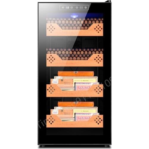Cigar cabinet intelligent constant temperature large capacity cedar wood layer moisturizer cabinet