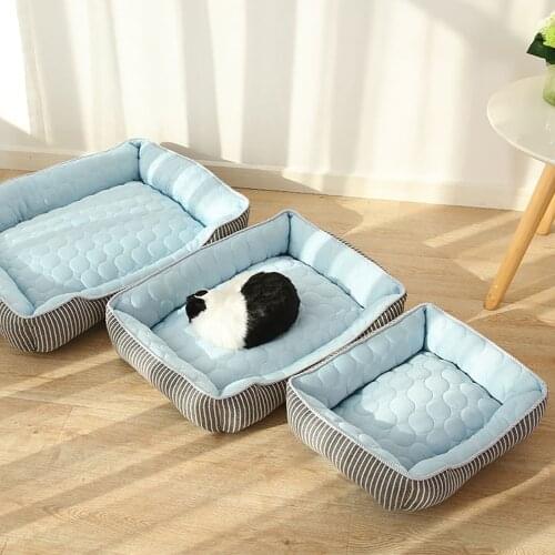 SHUANGMAO Pet Dog Bed Warm House for Small Medium Large Dogs Nest Soft Mat Cat Beds Puppy Sleeping Mattress Warming Accessories