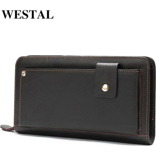 WESTAL Men's Clutch Wallets
