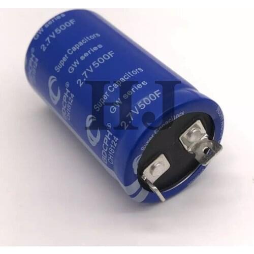 6pcs GDCPH Super Farad capacitor 2.7V500F 35X60 Automotive rectifier accessories 16V
