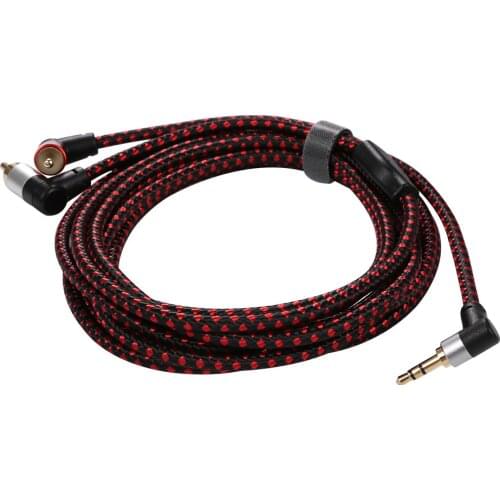 90 Degree 3.5mm Male to 2 RCA Male Cable Durable Practical Multi-functional Right Angle Audio AUX Y Splitter Cord