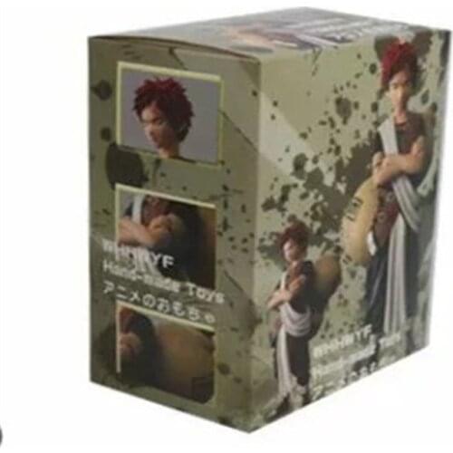 Anime Na Gaara Sand Ninja Big Gourd GK Sand Shadow Standing Posture Gaara PVC Action Figurine Collectible Model 20cm Figure