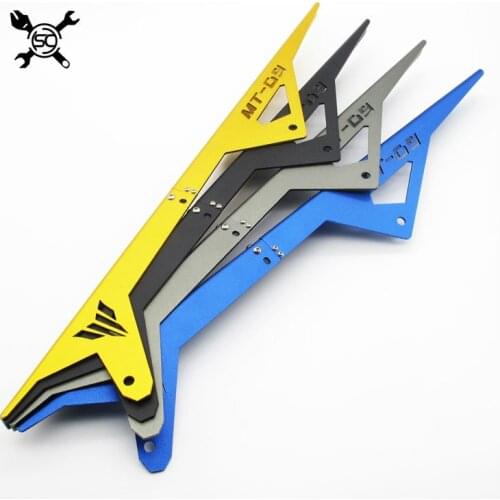 Free Shipping CNC Aluminium Motorcycle Chain Guard Cover Protector Decoration Fits For MT-09 MT09 2013 2014 2015 2016