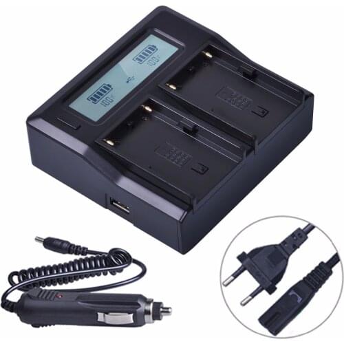 BP-U60 BP-U90 BP-U30 LCD Rapid Dual Battery Charger for Sony PMW-100 PMW-150 PMW-160 PMW-200 PMW-300 PMW-EX1 EX3 EX280 EX260
