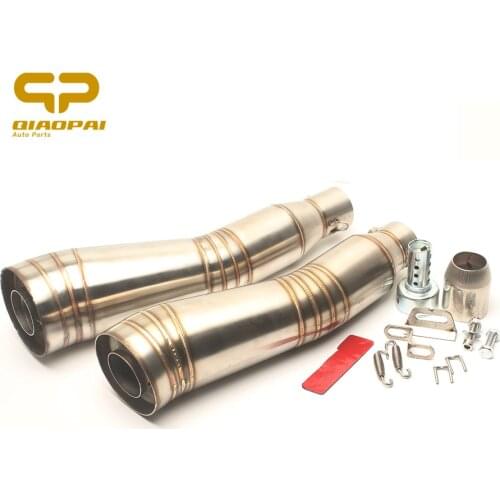 Motorcycle Exhaust Muffler GP Moto Escape S type DB Killer 410mm 370mm For Yamaha R1 R3 YZF1 YZF6 CB400 Ninja250 400 750 GSXR