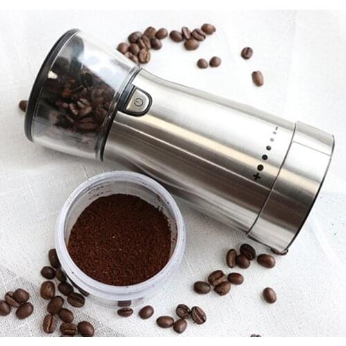 Kitchen Accessories Electric Coffee Grinders with Conical Ceramic Burr USB Rechargeable Portable Coffee Mills for Coffee