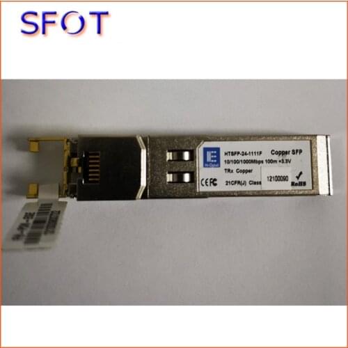 SFP module RJ45 Switch gbic 10/100/1000 connector SFP Copper 100 meter RJ45 SFP module