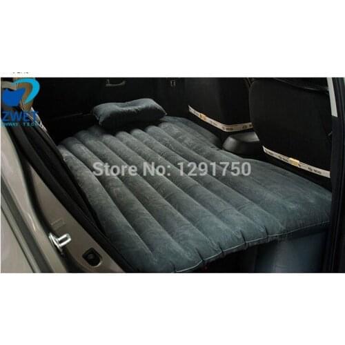 ZWET Inflatable travel car bed material For PVC Long-distance driving travel bed/canary yellow/absinthe green/purple/Silver