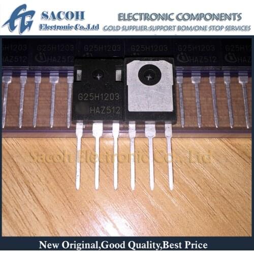 New original 10PCS/Lot IGW25N120H3 G25H1203 or IGW15N120H3 G15H1203 TO-247 25A 1200V Power IGBT Transistor