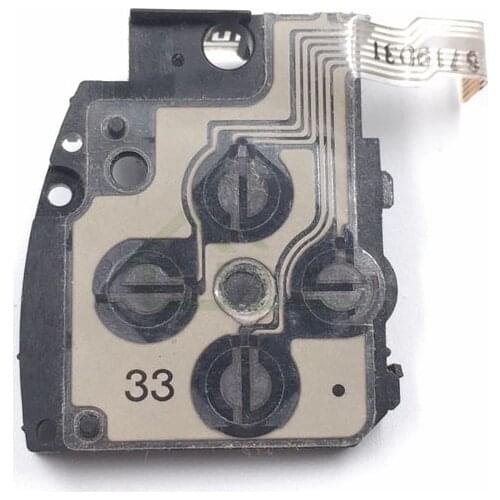 Original Used Left Trigger Button Keypad Conductive Film With Frame Replacement for PSP1000 PSP 1000 Game Console