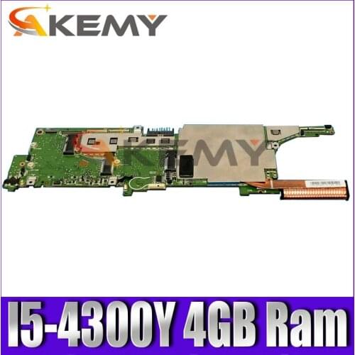 Original Laptop motherboard For DELL Venue 11 pro 7130 7139 T07G I5-4300Y 4GB Ram Mainboard CN-0J3H39 0J3H39 SR192