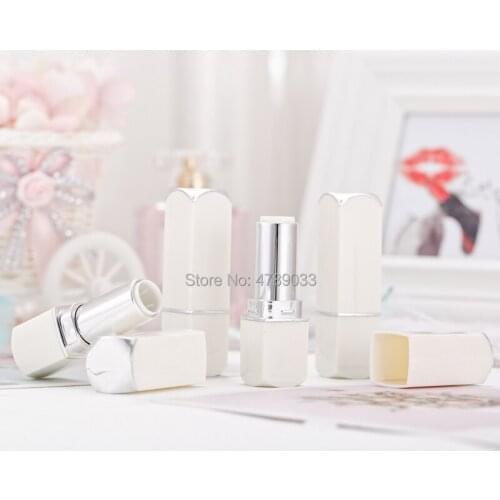 10/30/50pcs 12.1mm Square Empty Lipstick Tubes DIY Lip Balm Lip Gloss Bottle Travel Cosmetic Refillable Container