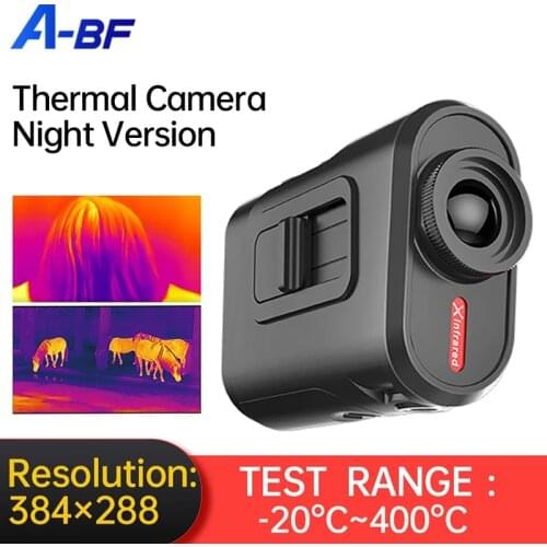 A-BF Night Vision Thermal Camera Phone 384*288 IR Pixels Thermometer Infrared Thermal Imager for Hunting Thermographic Camera