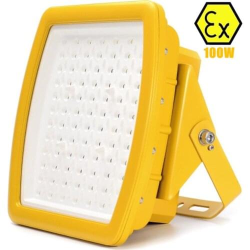 UL explosion-proof led flood light 100W AC110v 220v 230v 240v UL844 class I division 2 100W explosion proof LED light fixture